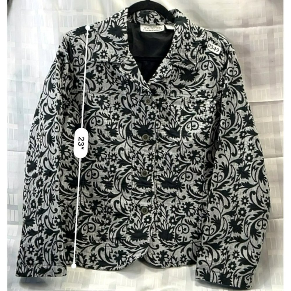 NEW DIRECTION, Women VEST, long sleeve, SIZE L, COLOR BLACK - Picture 4 of 13